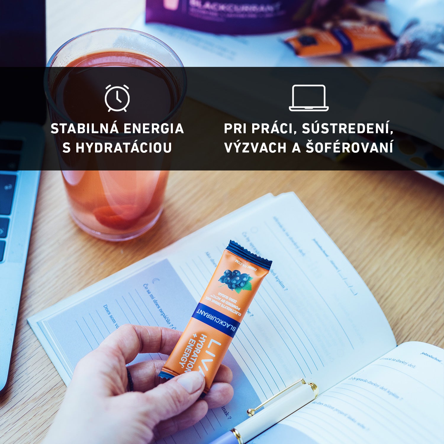 HYDRATION + ENERGY - Červený pomaranč