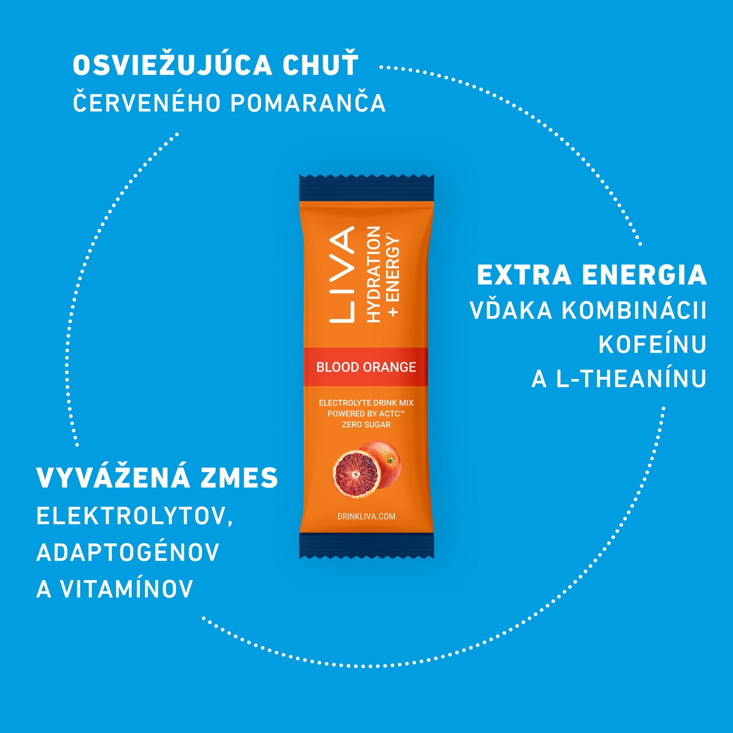 HYDRATION + ENERGY - Červený pomaranč