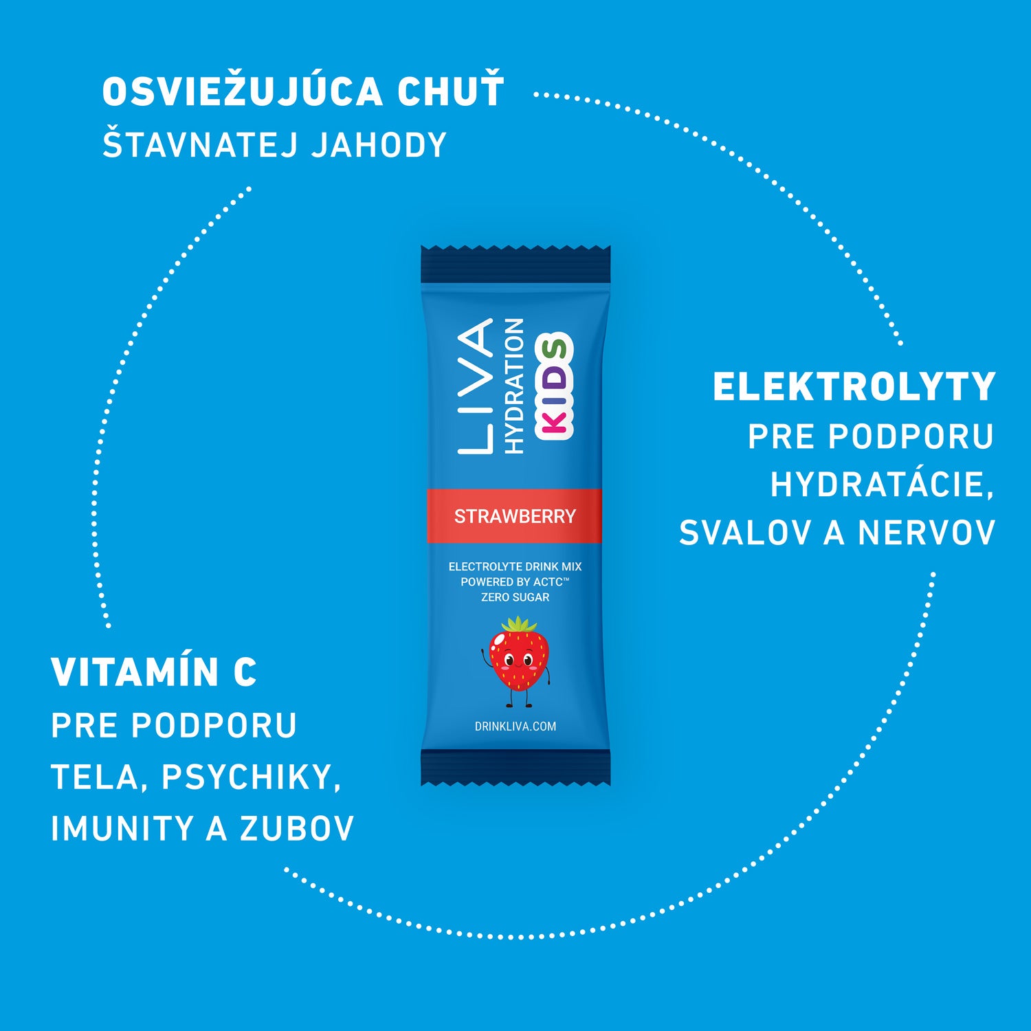 HYDRATION KIDS - Jahoda